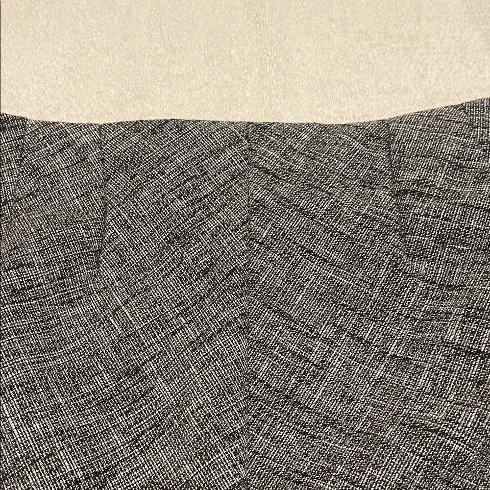 The Limited BlackGrayTweed Lined Tailored Fitted Autumn Skirt Back to Class 14